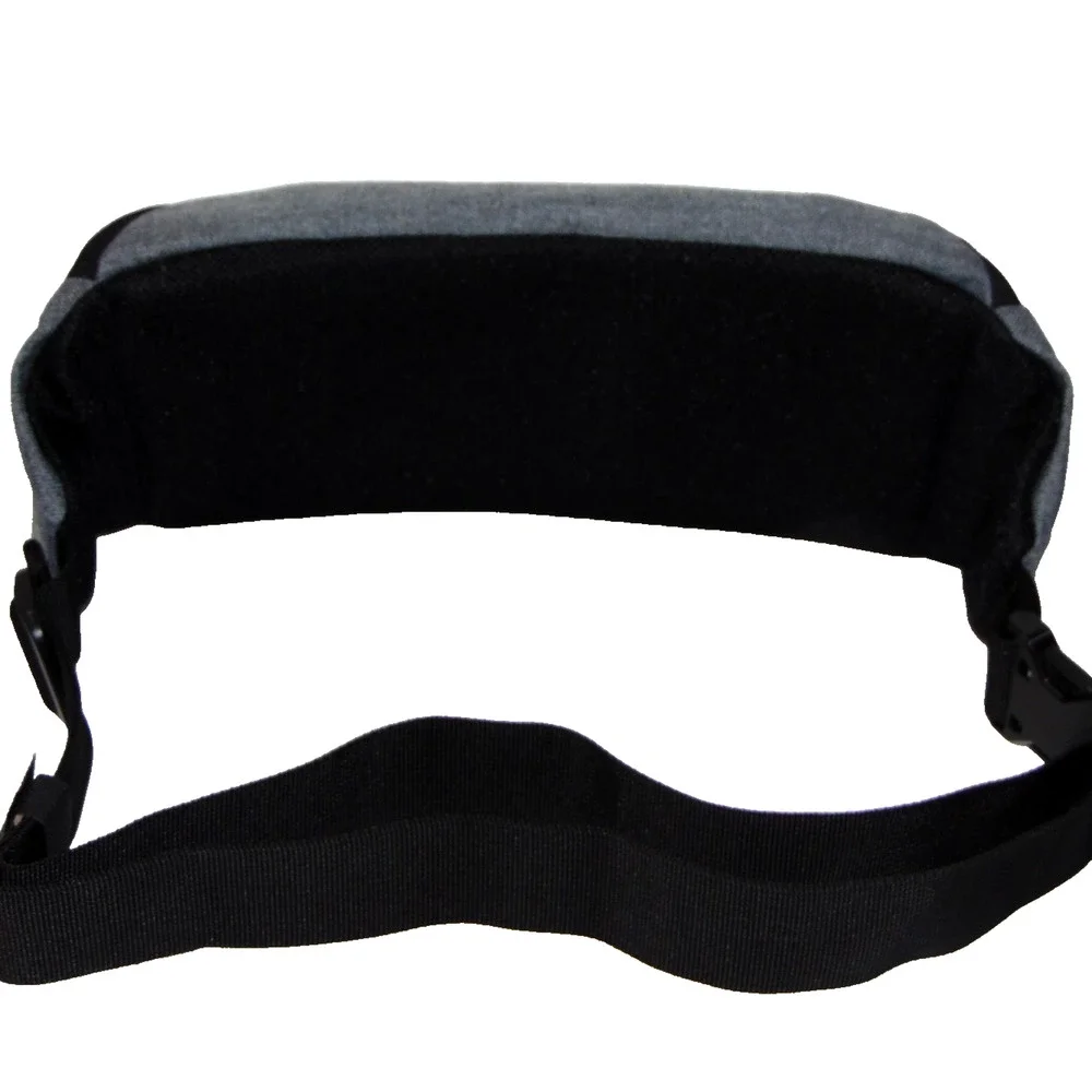 Hurley One and Only Waist Pack Fanny Pack Crossbody Belt Bag Gray Heather NWT